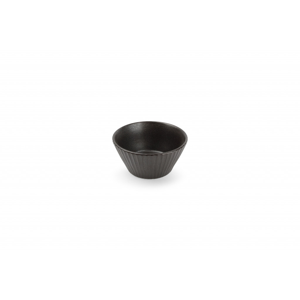 F2D Bowl 10xH5cm black Aurora