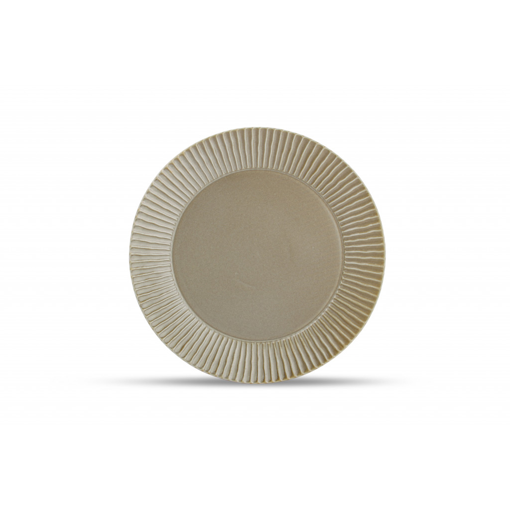 F2D Plate 26cm sage green Aurora