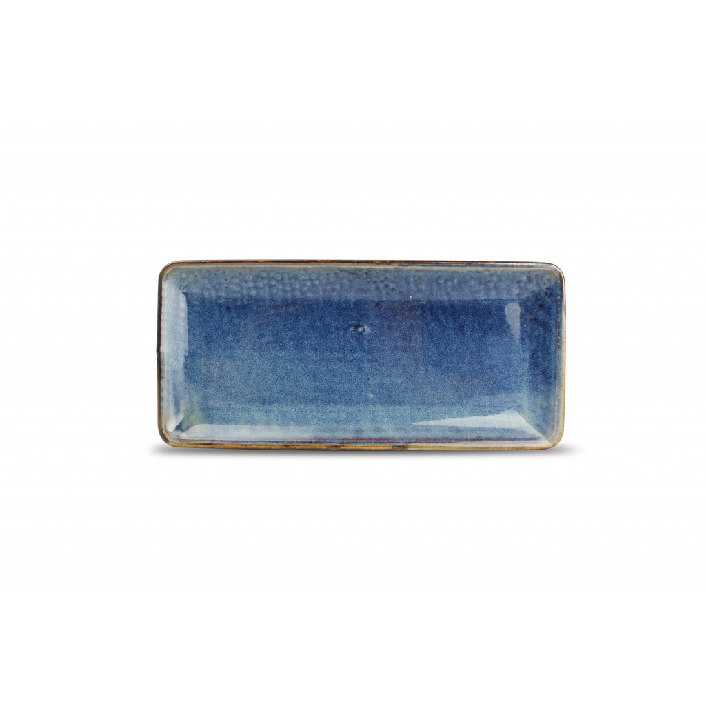 F2D Serving dish 14x30,5cm blue Nova