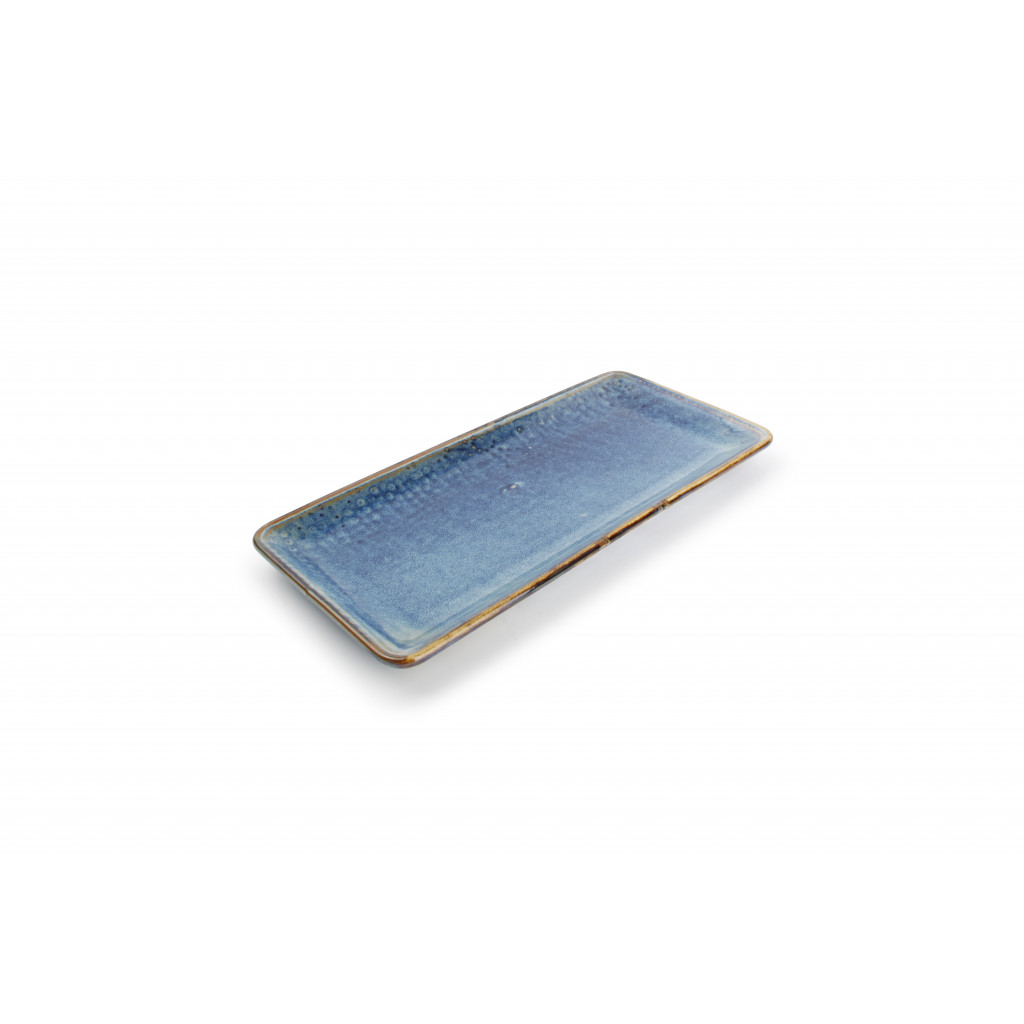 F2D Serving dish 14x30,5cm blue Nova