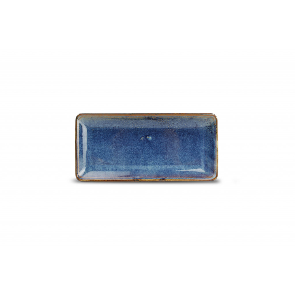 F2D Serving dish 11,5x25,5cm blue Nova