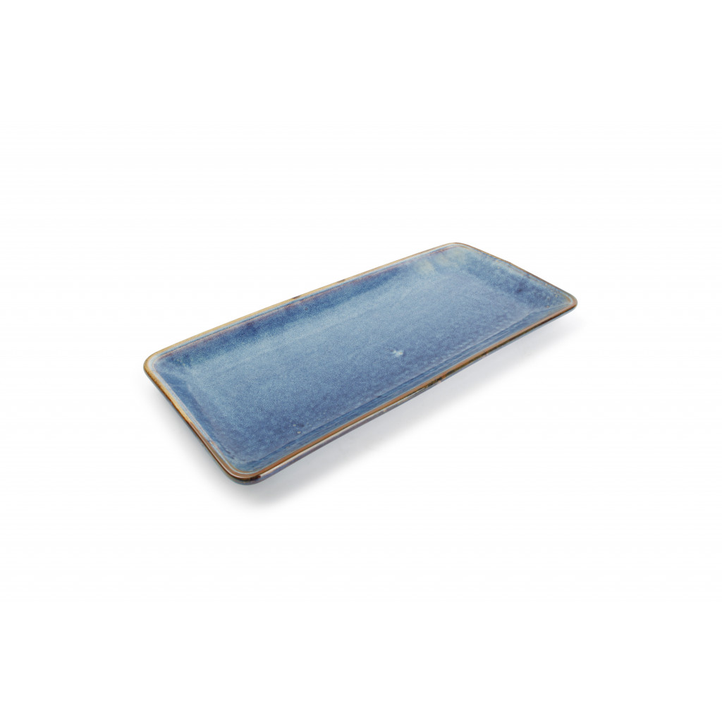 F2D Serving dish 16x35,5cm blue Nova