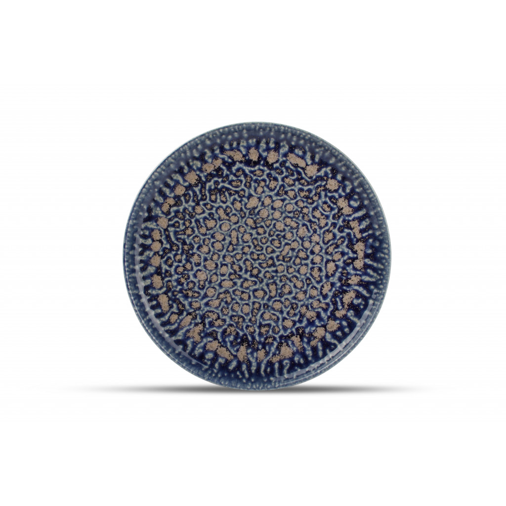 F2D Plate 28,5cm cobalt Oxido