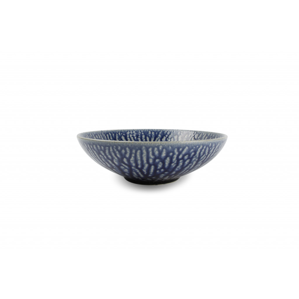 F2D Deep plate 22,5xH7cm cobalt Oxido