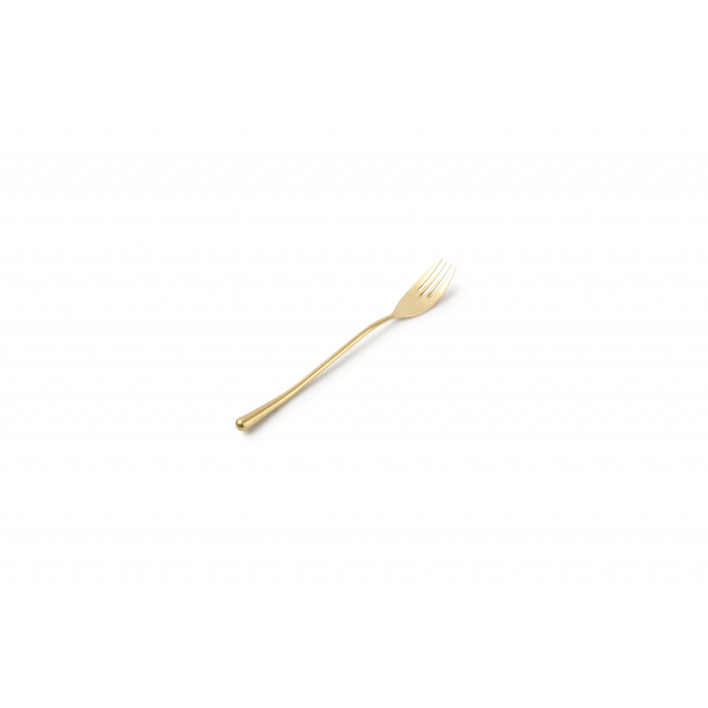 F2D Table fork matte gold Revive - set/7