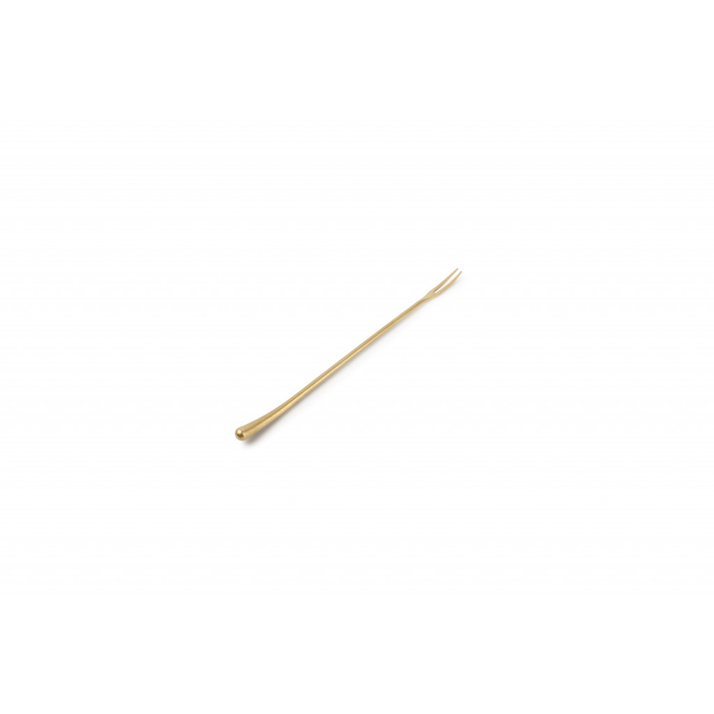 F2D Cocktail fork matte gold Revive - set/7