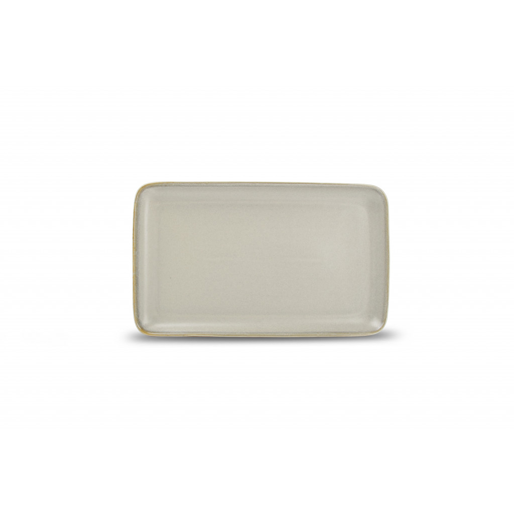 F2D Serving dish 26x16cm sage green Valet