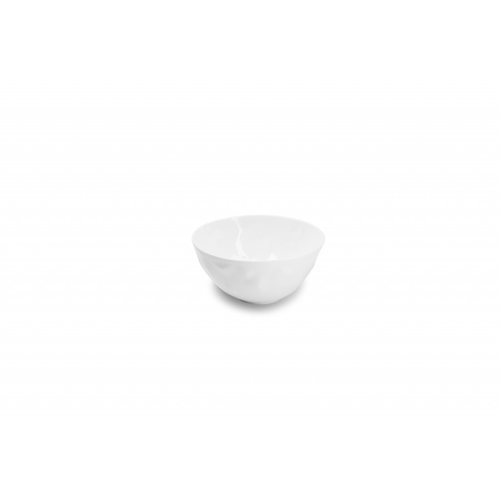 CHIC Bowl 12xH6cm white Facet