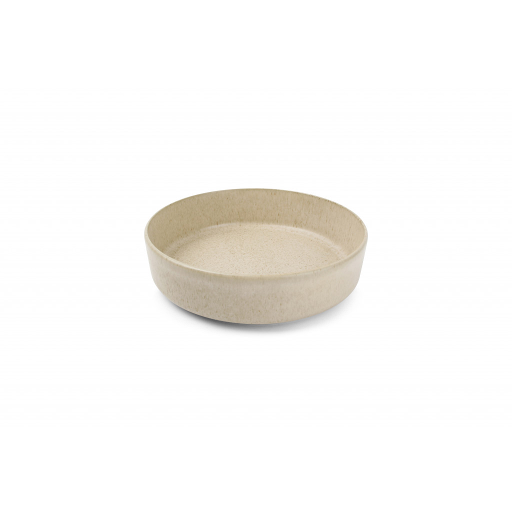 Bonbistro Deep plate 19xH5cm beige Pila