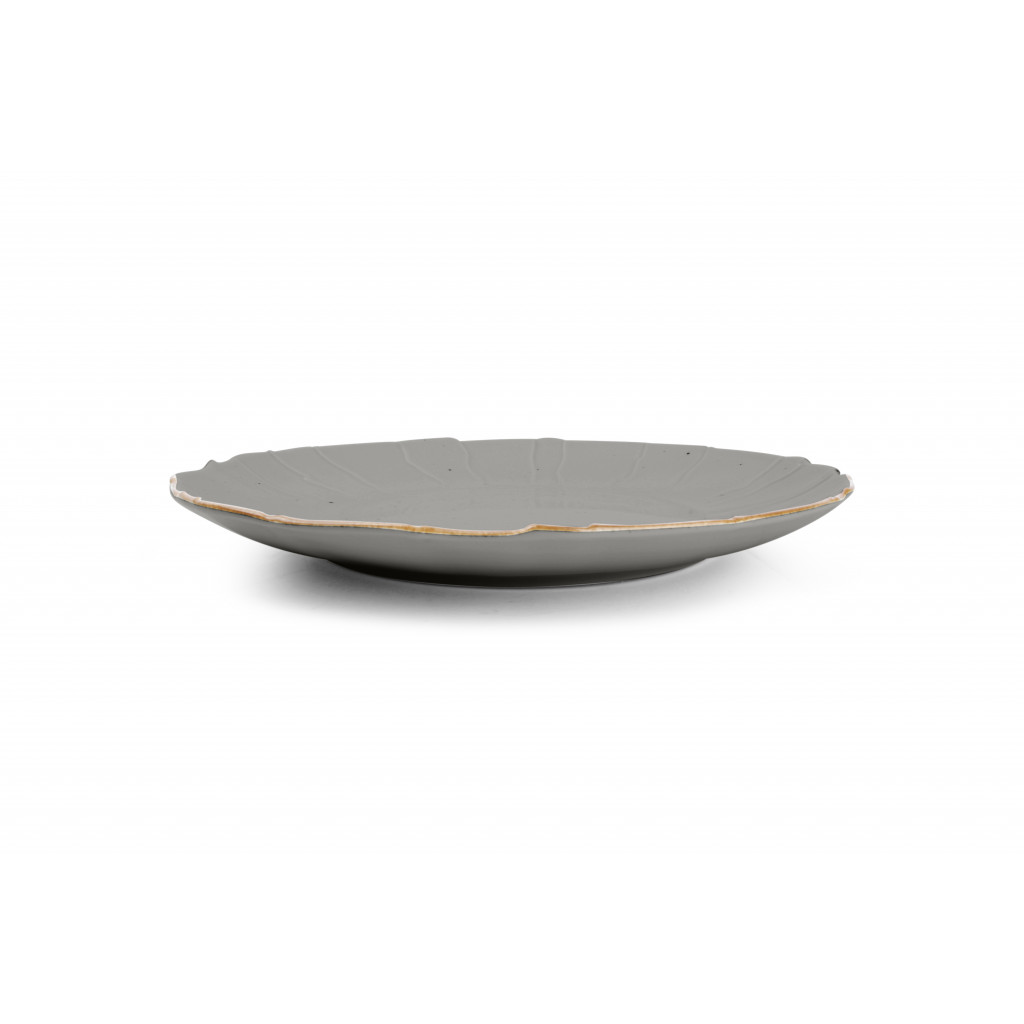 Bonbistro Plate 31cm structure grey Collect