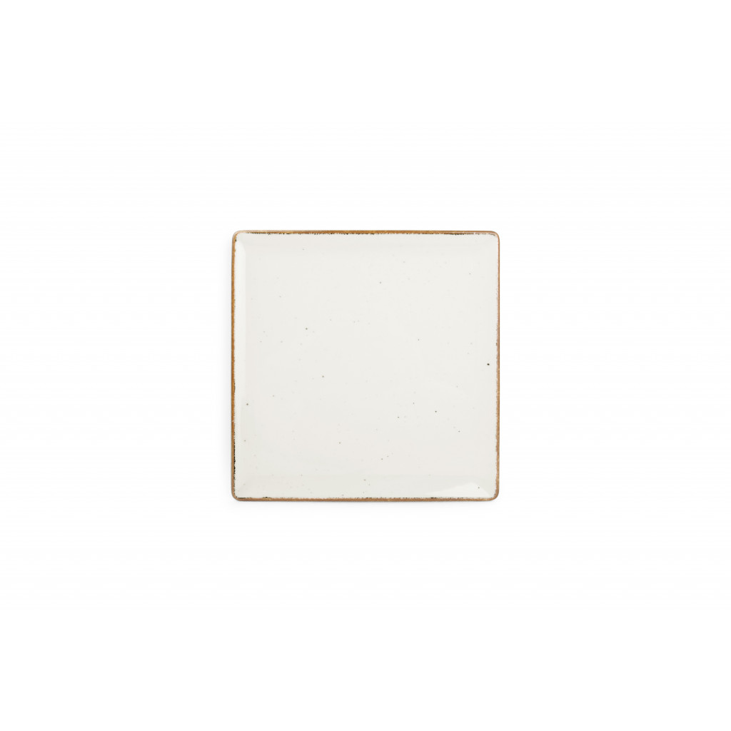 Bonbistro Talíř 20,5x20,5cm ivory Collect