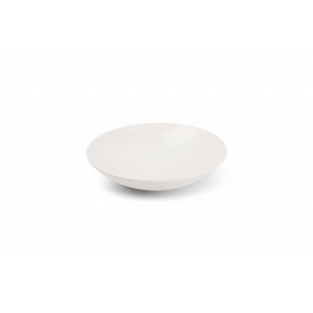 Bonbistro Deep plate 21xH5cm white Cirro