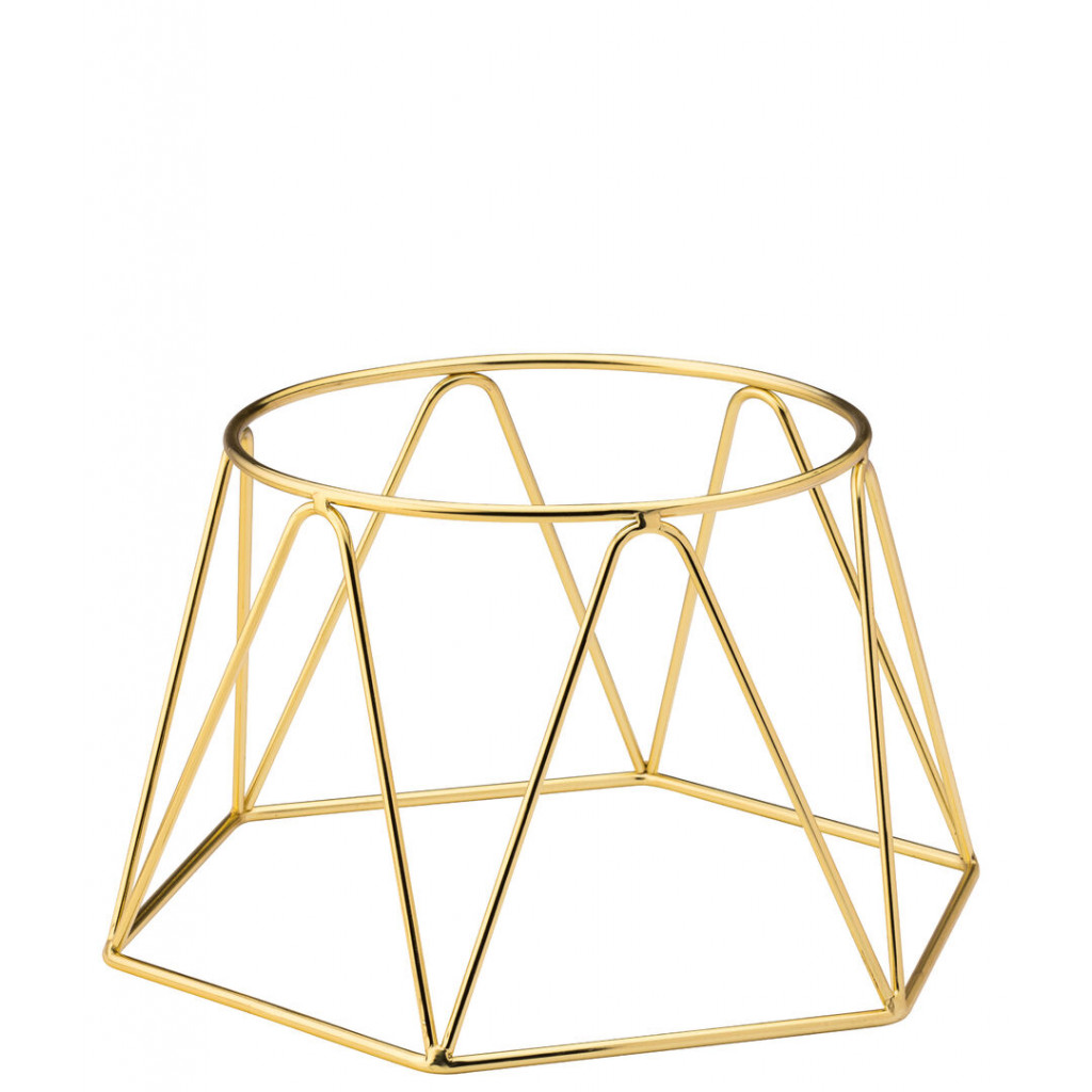 Utopia Gold Plate Riser - 19cm x 15.5cm