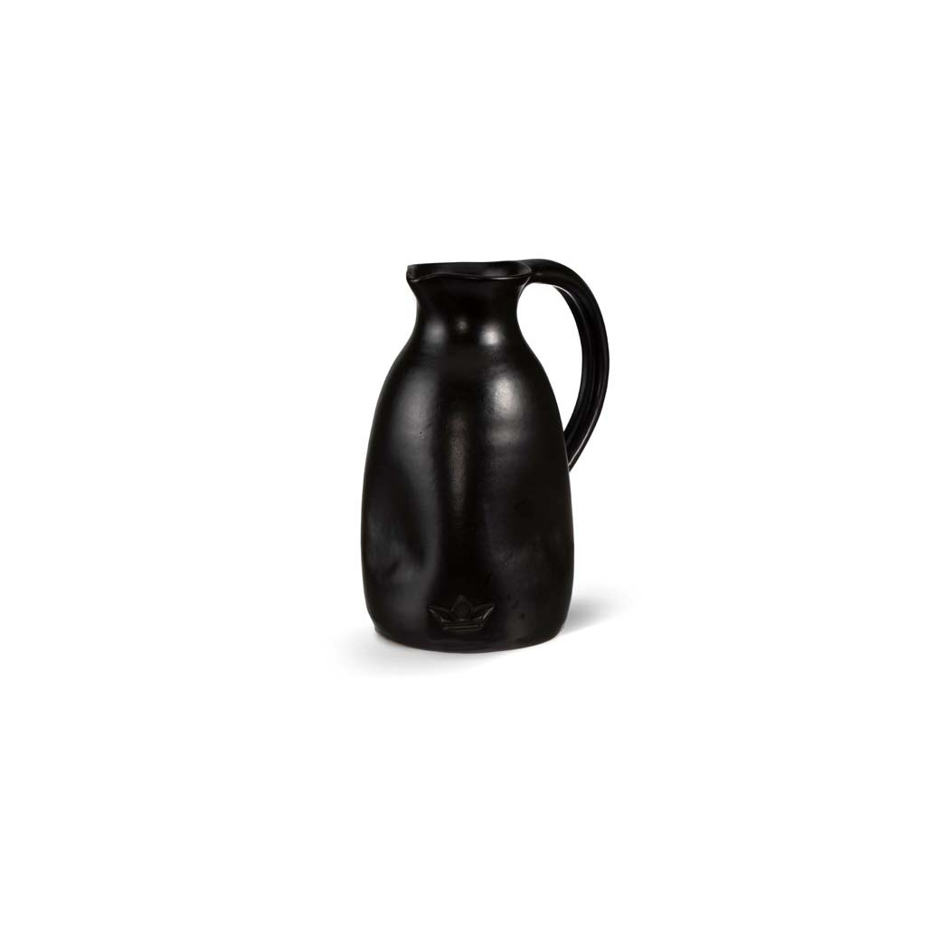 Dutch Deluxes Dented Jug - Medium CERAMIC Black Matt