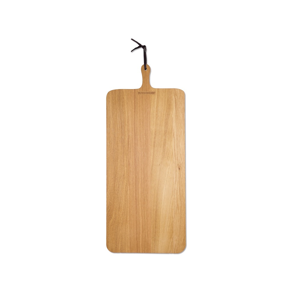 Dutchdeluxes Bread Board XL Rectangular Solid OAK Oiled Oak