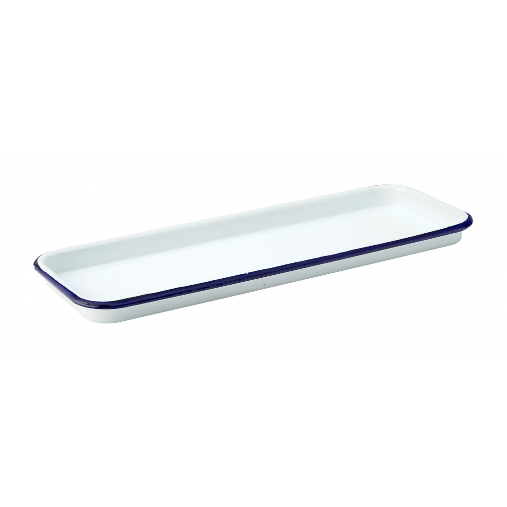 Utopia Eagle Enamel Baking Tray 13.75 x 5" (35 x 12.5cm)