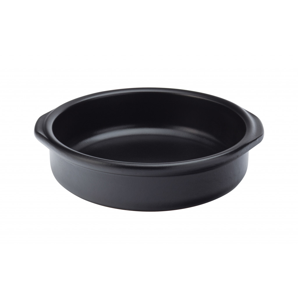 Utopia Black Tapas Dish 6.75" (17cm)