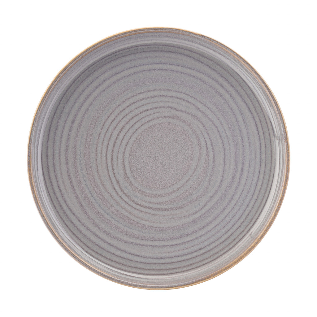 Utopia Santo Dark Grey Coupe Plate 8.5" (22cm)