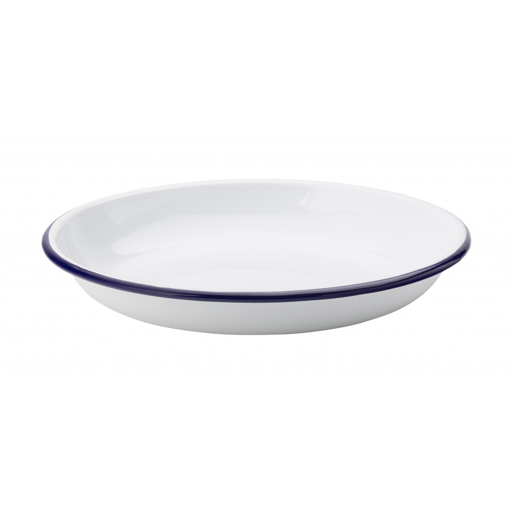 Utopia Eagle Enamel Deep Plate 8.5" (22cm)