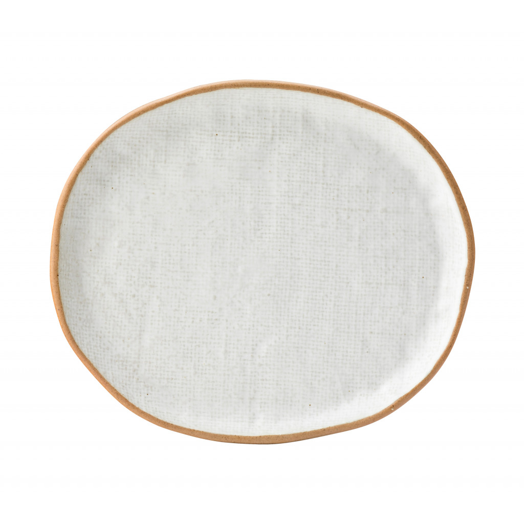 Utopia Hessian Plate 8.3" x 7.2" (21.3cm x 18.3cm)