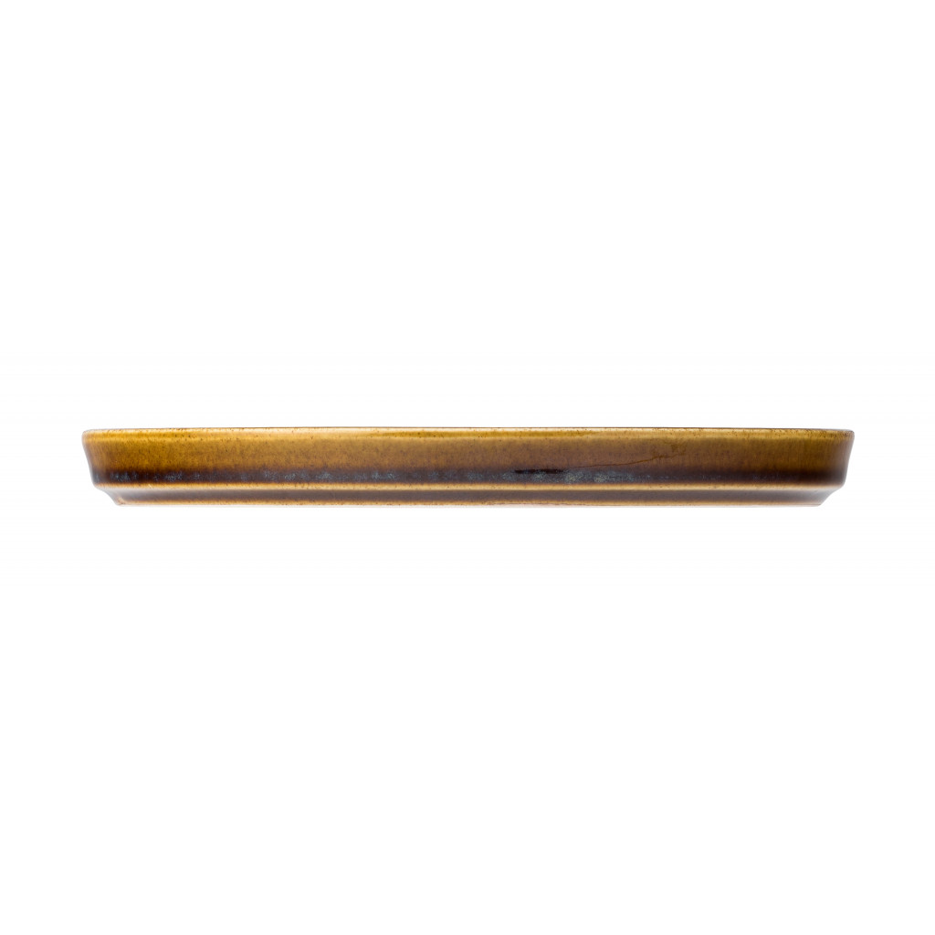Utopia Murra Toffee Walled Plate 8.25" (21cm)