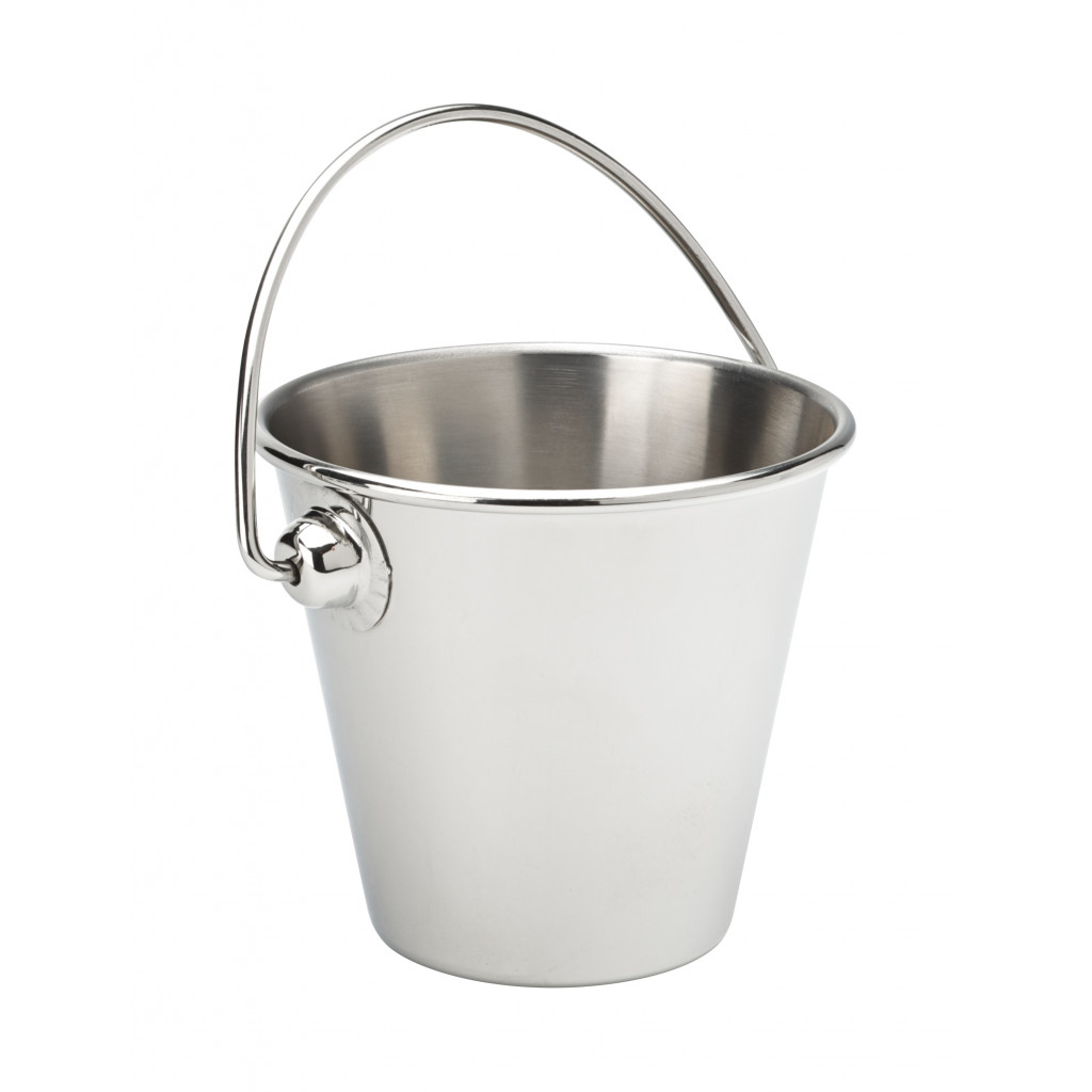 Utopia Mini Stainless Steel Pail 3" (7.5cm) 7oz (20cl)