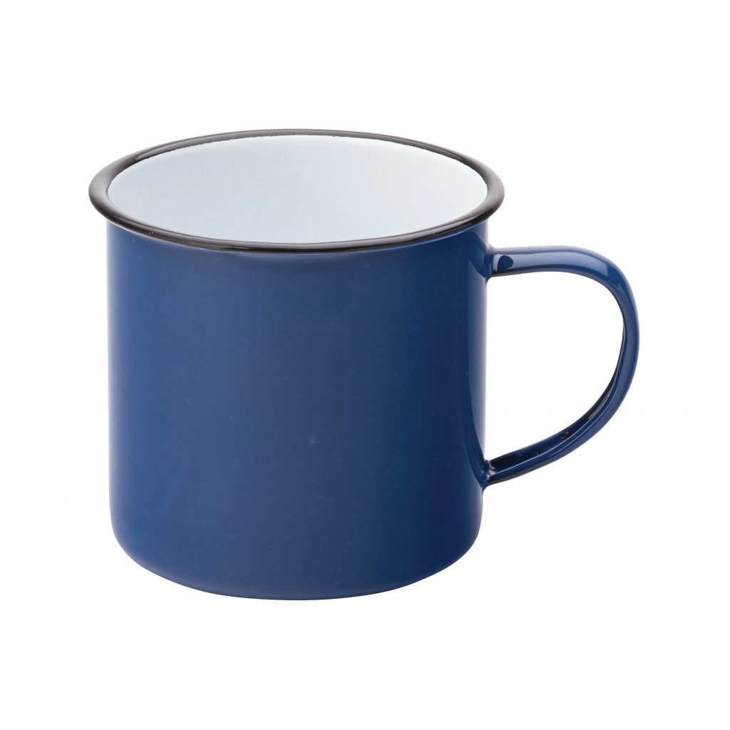 Utopia Eagle Enamel Blue Mug 13.5oz (38cl) 3"(8cm)