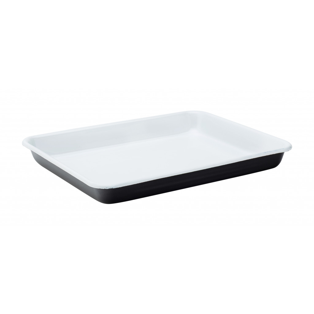 Utopia Eagle Enamel Black Baking Tray 11" (28cm)