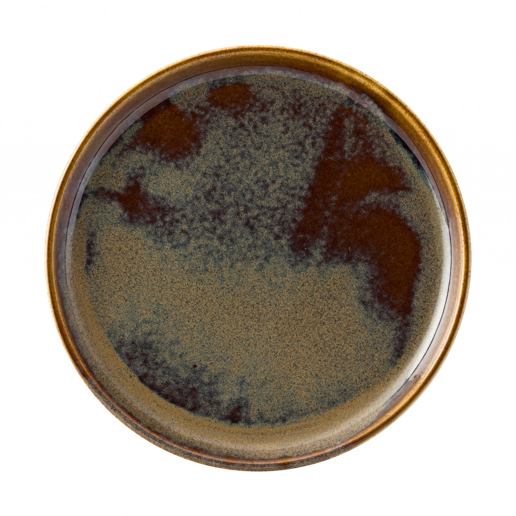 Utopia Murra Toffee Walled Plate 8.25" (21cm)
