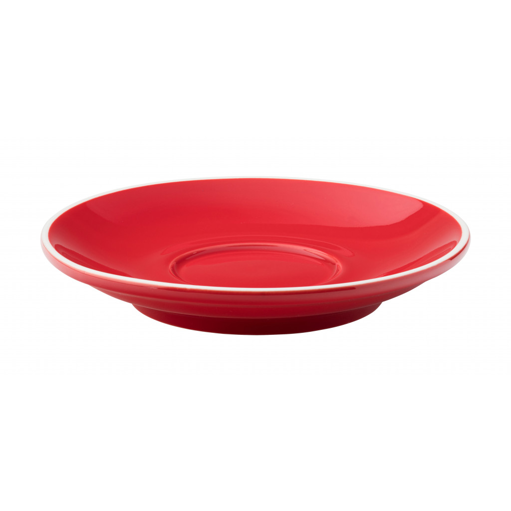 Utopia Barista Red Saucer 6" (15cm)