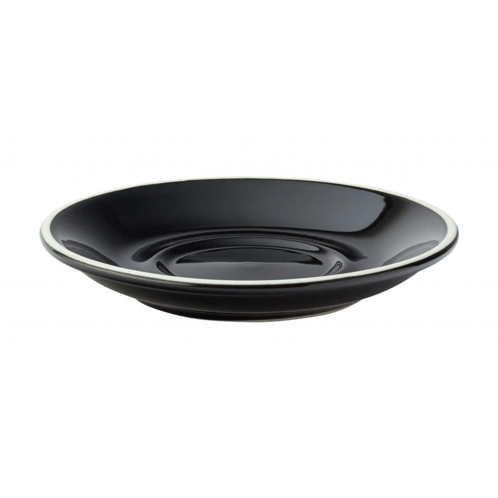 Utopia Barista Black Saucer 6" (15cm)