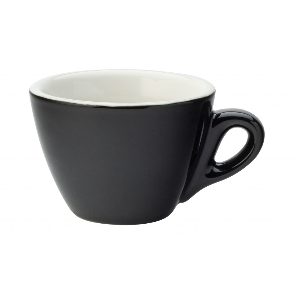 Utopia Barista Flat White Black Cup 5.5oz (16cl)