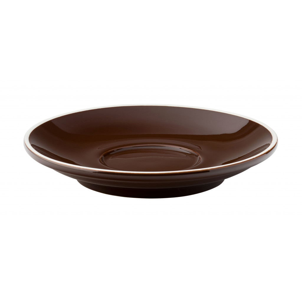 Utopia Barista Brown Saucer 6" (15cm)