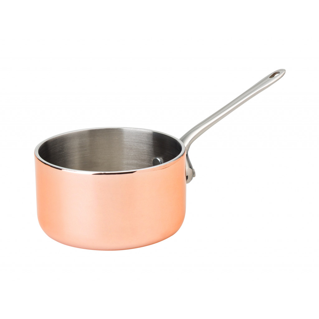 Utopia Mini Copper Pres Saucepan 3" (7.5cm) 5.5oz (15cl)