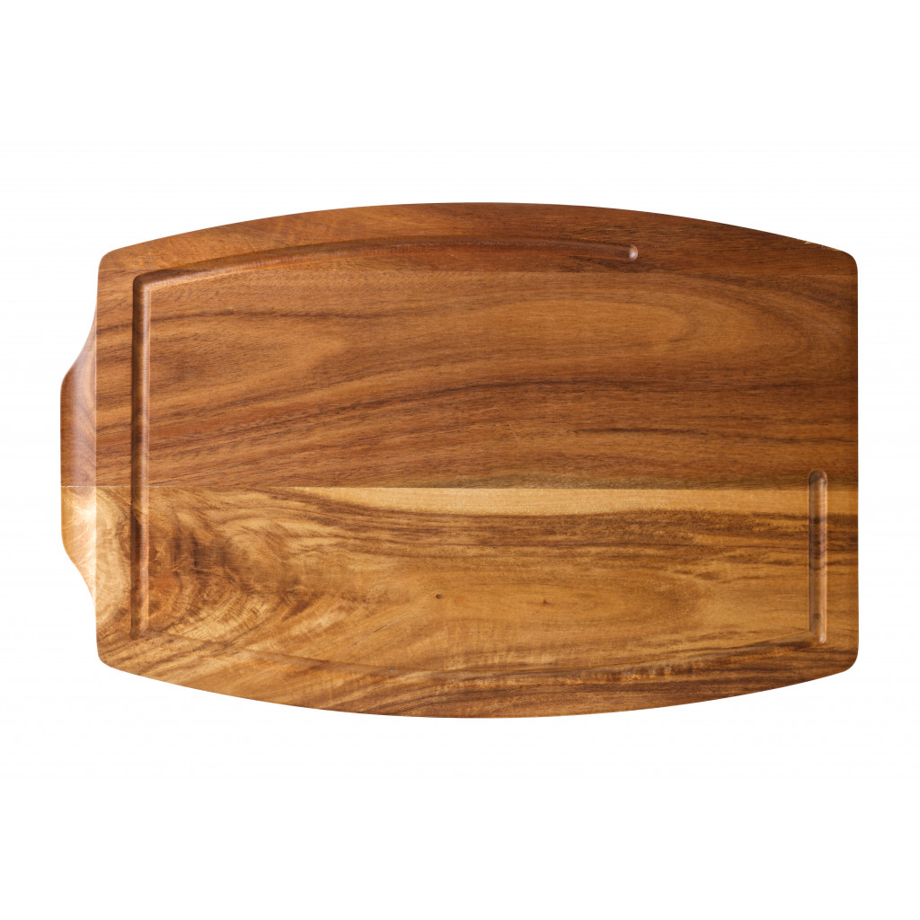 Utopia Acacia Wood Steak Platter 13.5 x 8.75" (34 x 22cm)