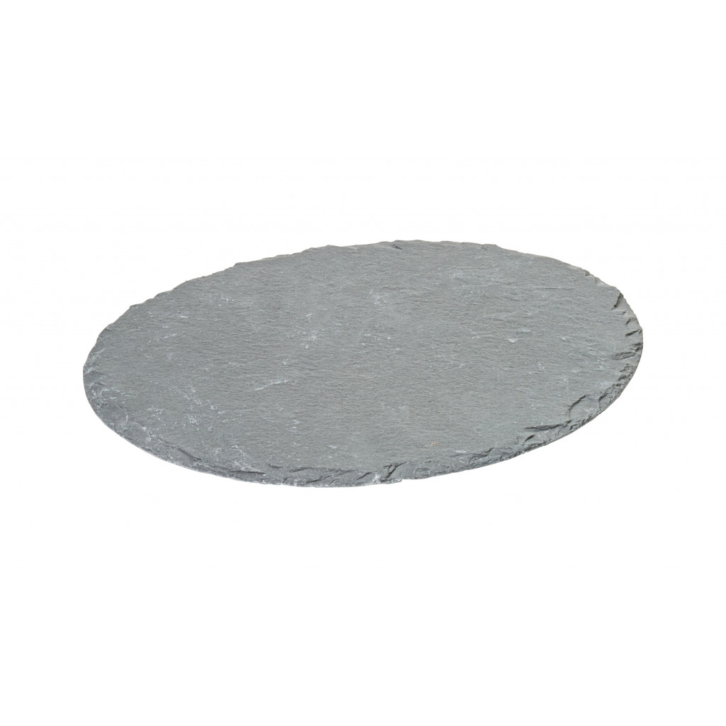 Utopia Ovoid Slate Platter 8.5 x 7" (22 x 18cm)