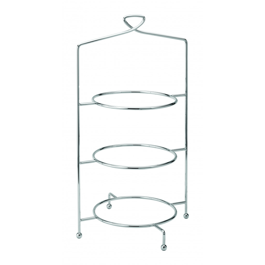 Utopia Savoy 3 Tier Cake Plate Stand 18" (46cm)