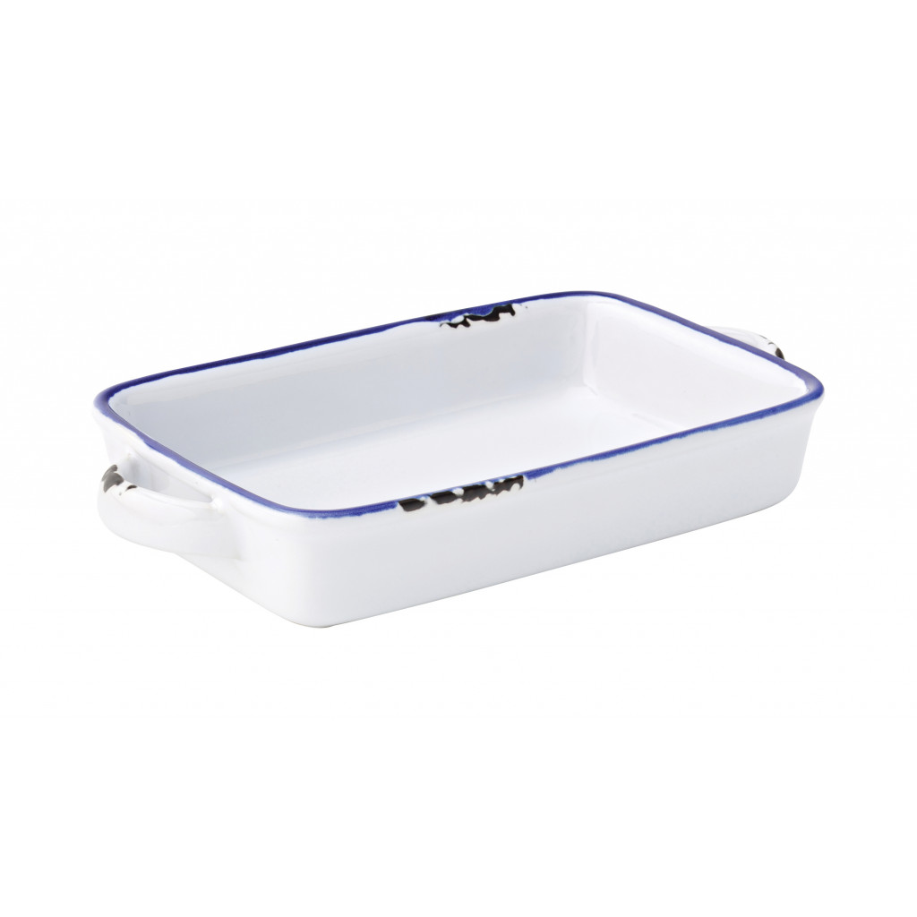 Utopia Avebury Blue Small Rectangular Dish 6.75" (17.5cm)