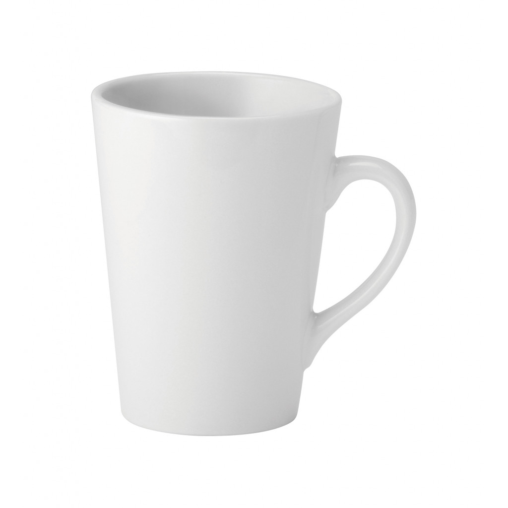 Utopia Pure White Latte Mug 12oz (34cl)