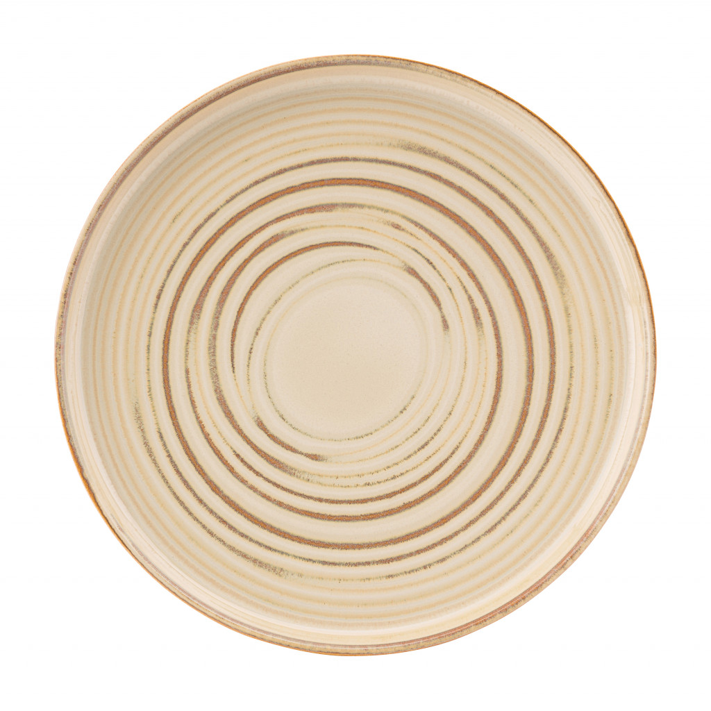 Utopia Santo Taupe Coupe Plate 11" (28cm)