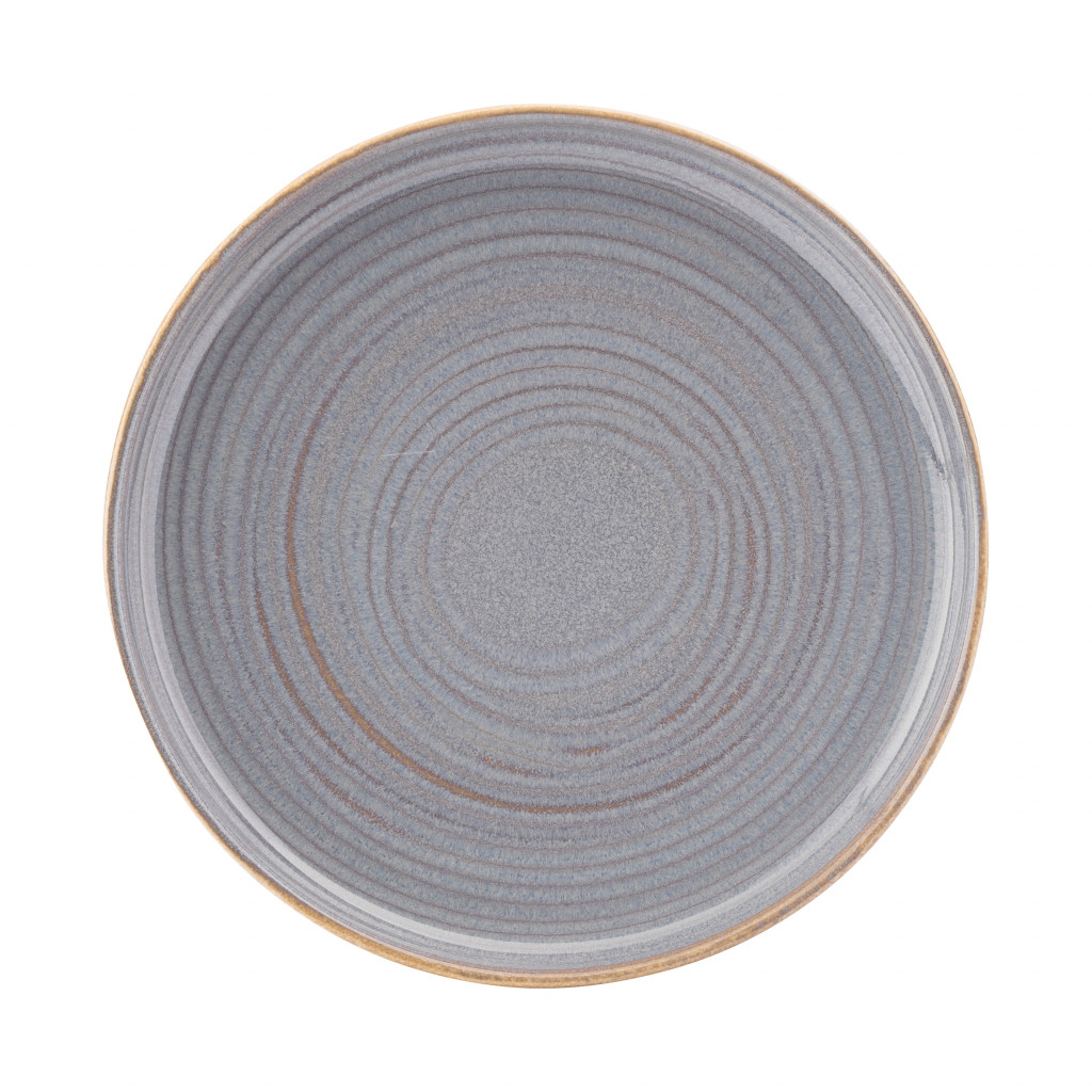 Utopia Santo Dark Grey Coupe Plate 7" (17.5cm)