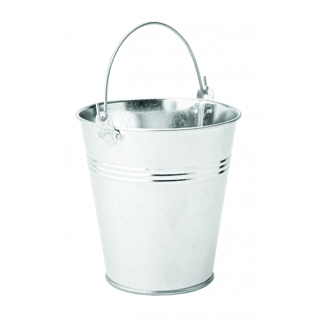 Utopia Galvanised Pail 4.75" (12cm) 31oz (88cl)