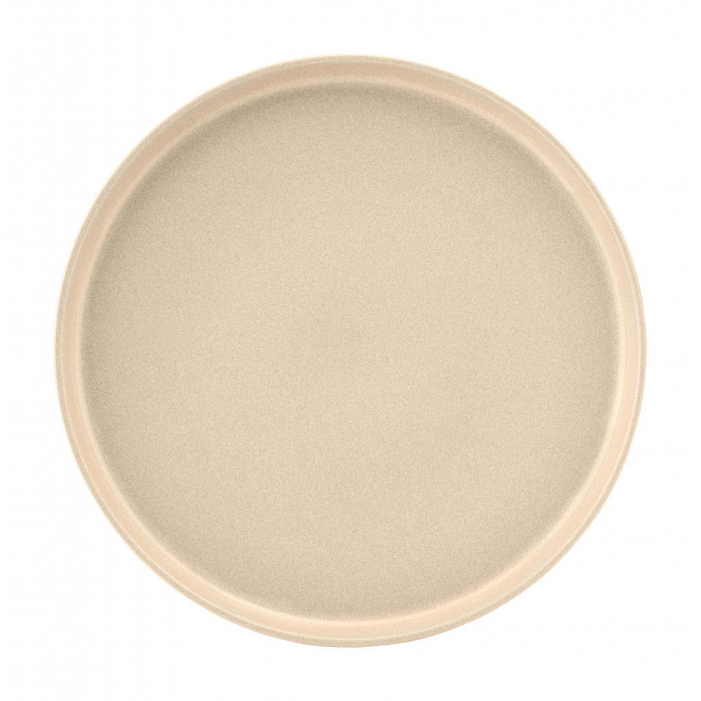 Utopia Pico Taupe Coupe Plate 11" (28cm)