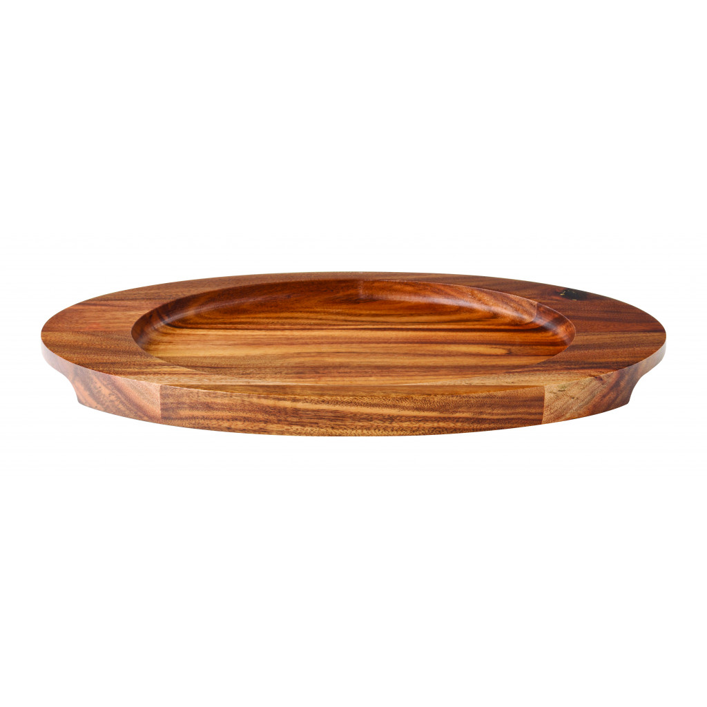 Utopia Oval Wood Board 12 x 7" (30.5 x 17.5cm)