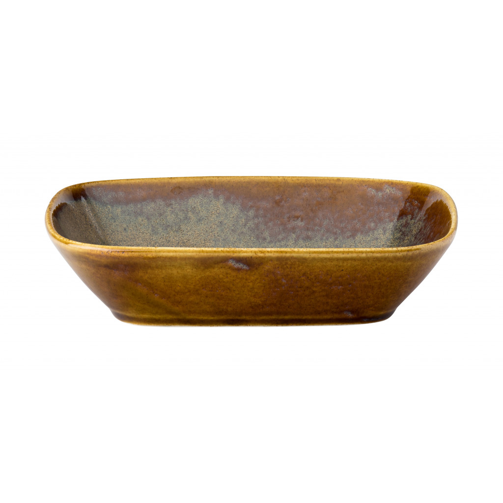 Utopia Murra Toffee Rectangular Dish 20 x 14cm