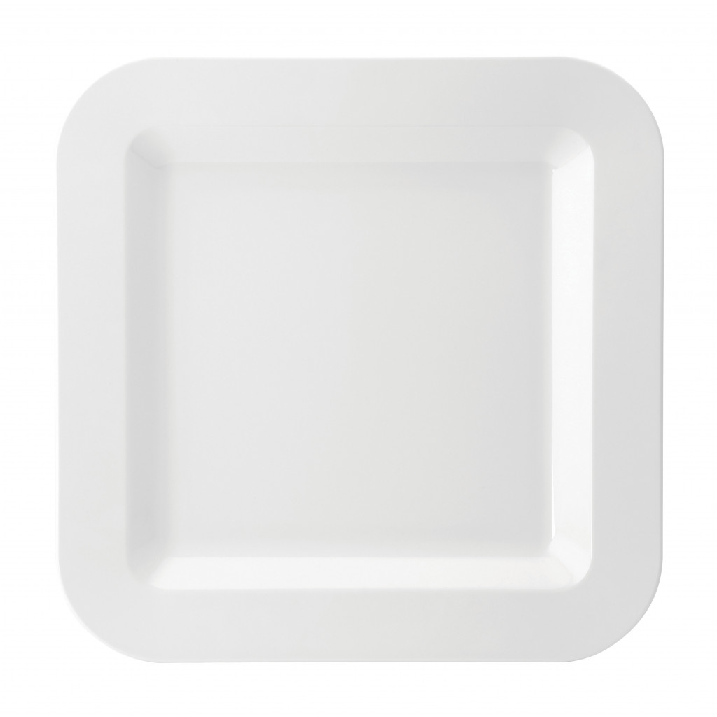 Utopia Melamine Square Plate 17.25" (43.5cm)