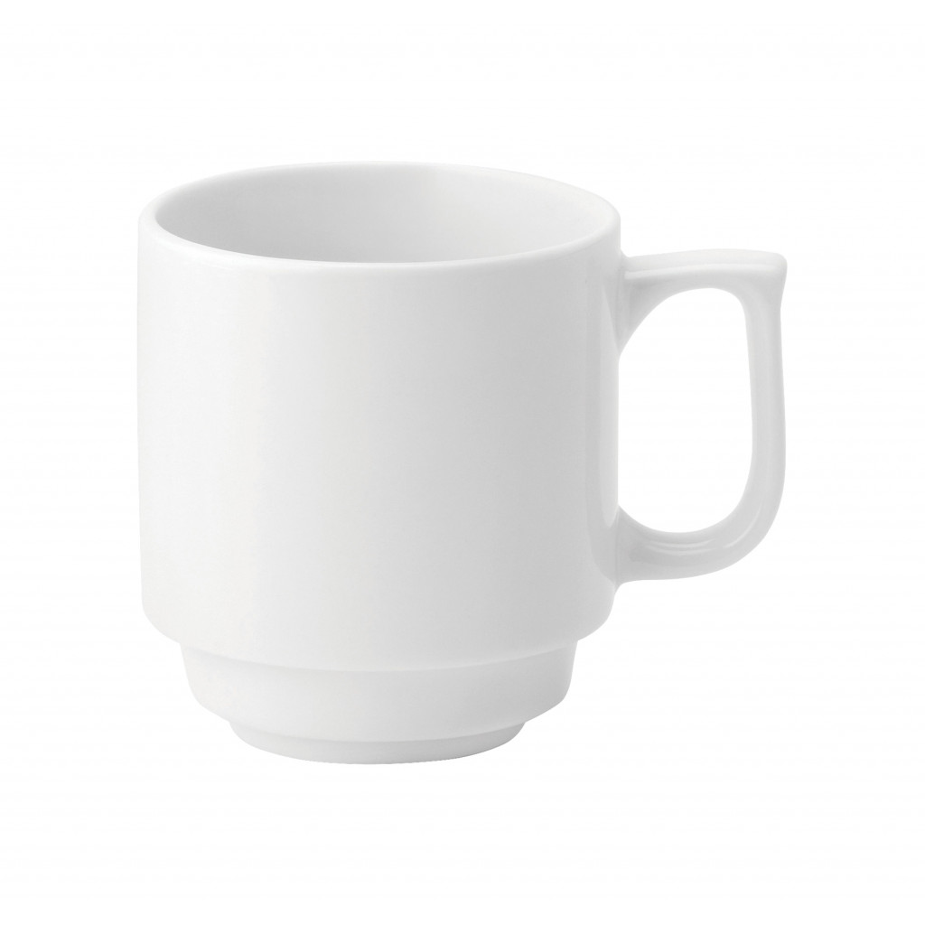 Utopia Pure White Stacking Mug 10oz (28cl)