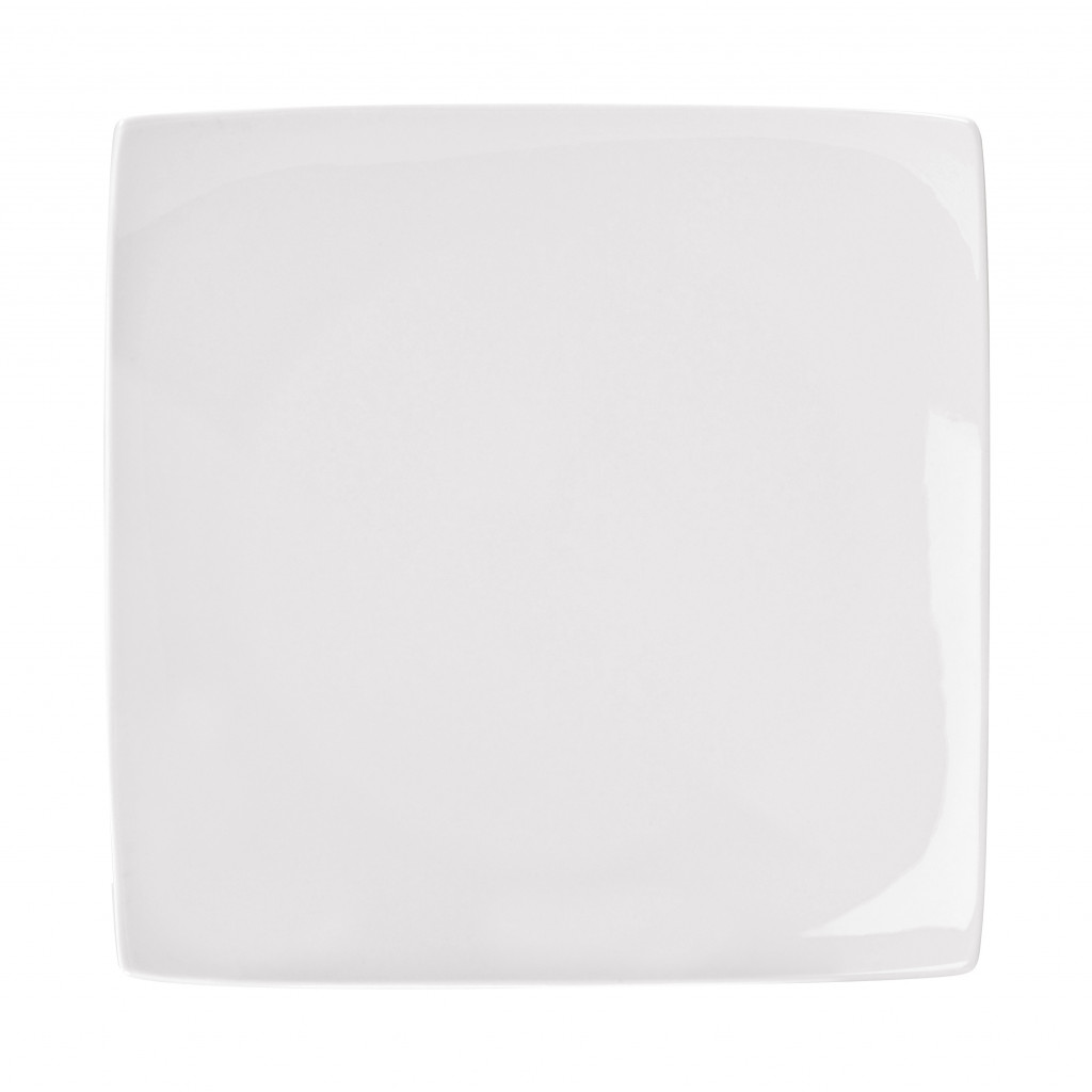 Utopia Pure White Square Plate 8" (20.5cm)