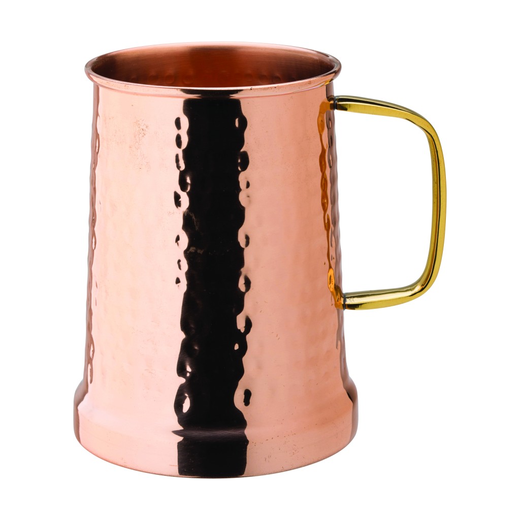 Utopia Copper Hammered Tankard 21oz (60cl)