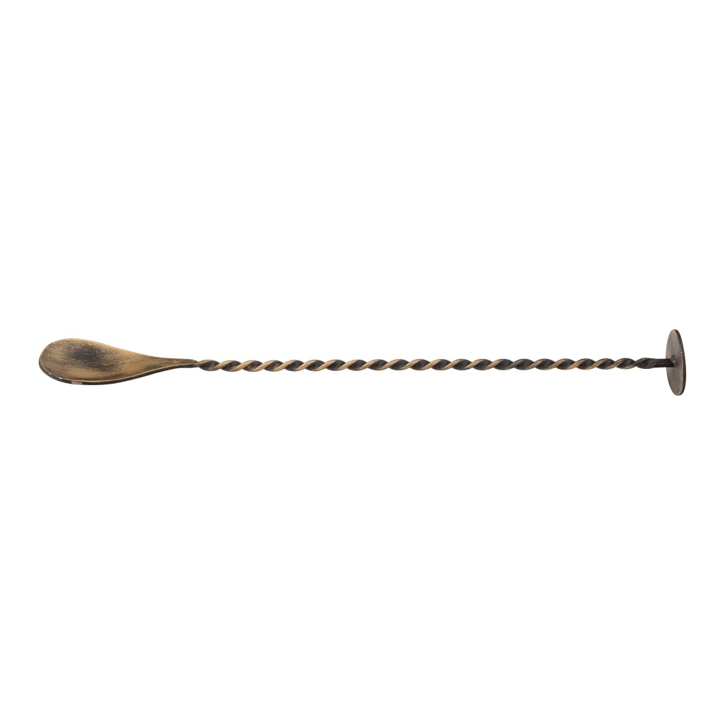 Utopia Vintage Copper Cocktail Mixing Spoon 11" (28cm)